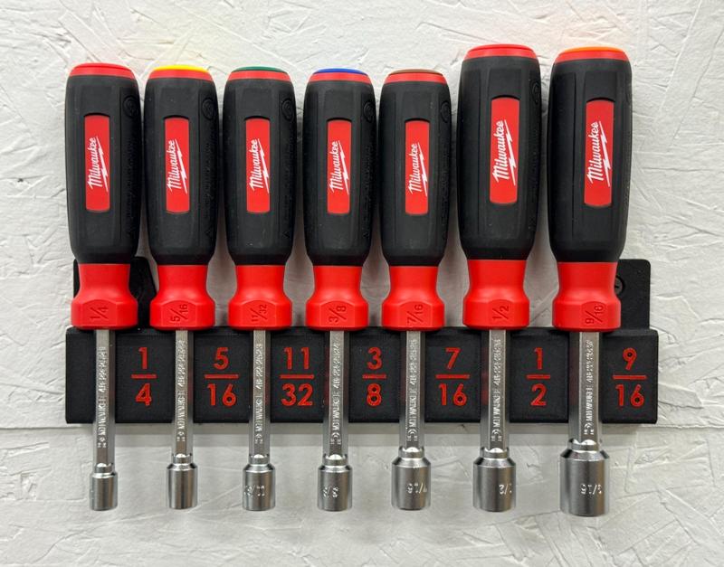 Milwaukee hollow shaft nut driver wall mount