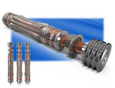 Leia Organa's Lightsaber