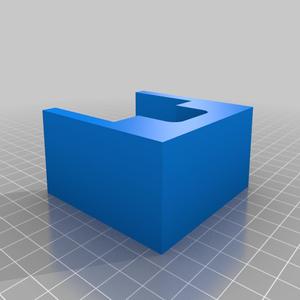 PS4 Pro Vertical Stand Remix (smaller outside)