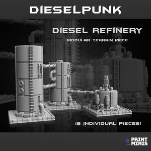 Diesel Oil Refinery - Dieselpunk Collection