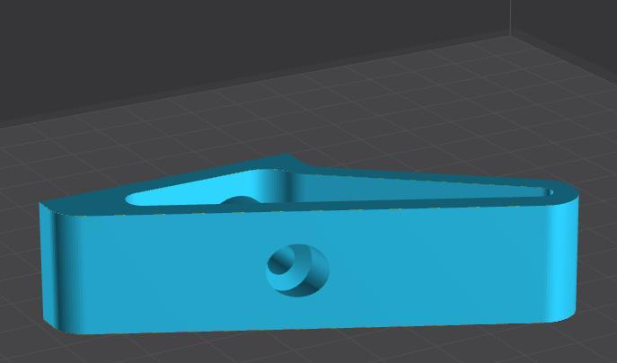 Shoe hook with fixing hole