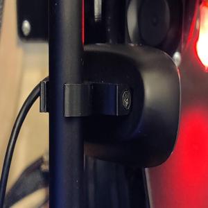 Logitech C270 camera mount for 14mm frame braces