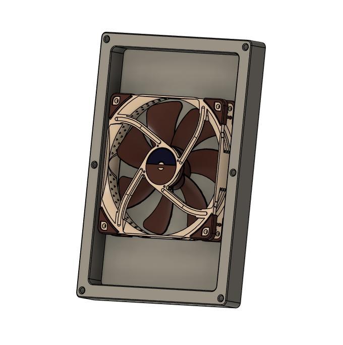 Enhanced Electronics Lid for Modix V3 & V4 - Single 140mm Fan Upgrade