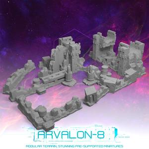 Arvalon-8 Ruins Terrain
