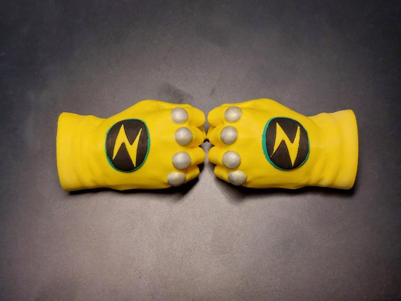 hiroshi shiba gloves jeeg robot d'acciaio