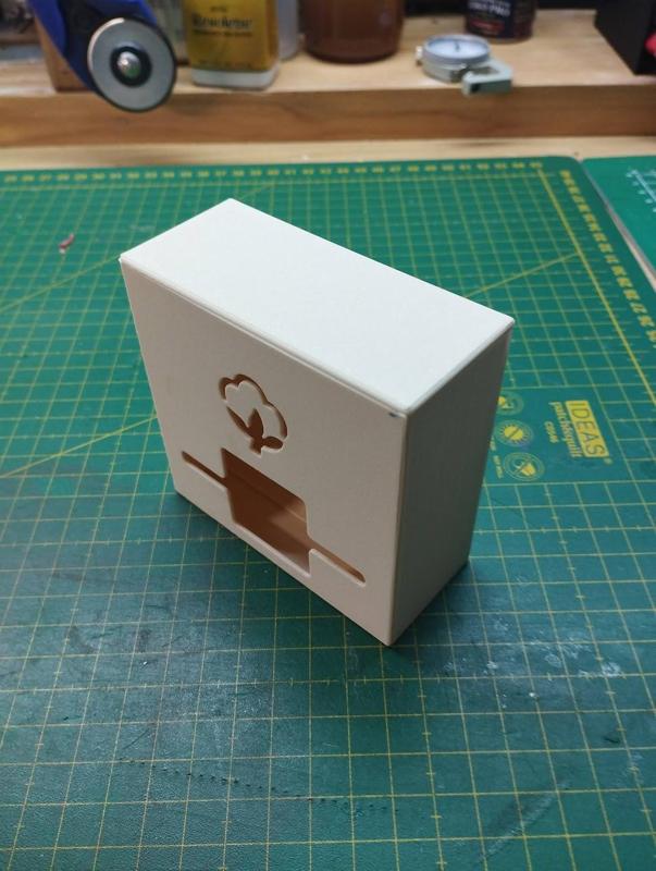 Wall box for ear cotton buds