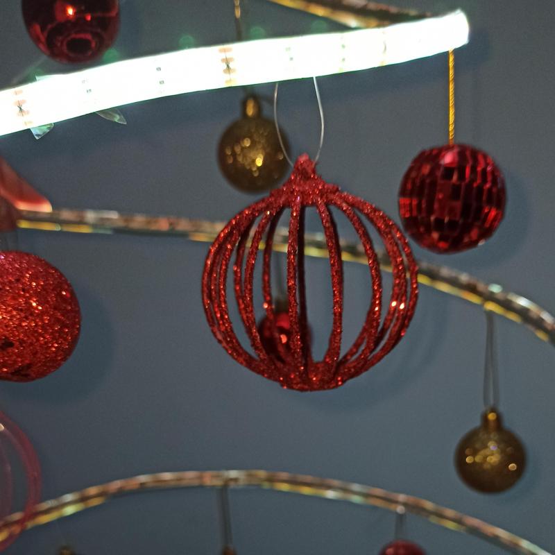 Christmas tree ball ornament