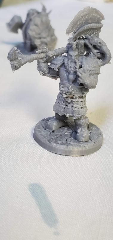 Dwarf Warrior D&D Mini (28mm)