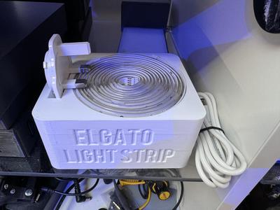 Elgato strip light tidy