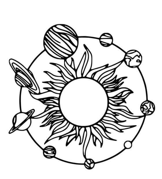 Solar System Planets Wall Art