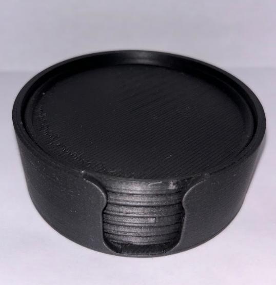 Modern Coasters with Holder