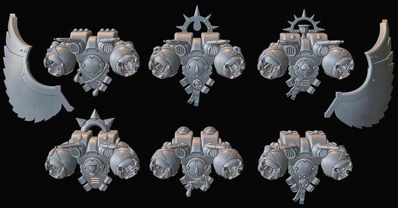 Death Squad Jump pack Set