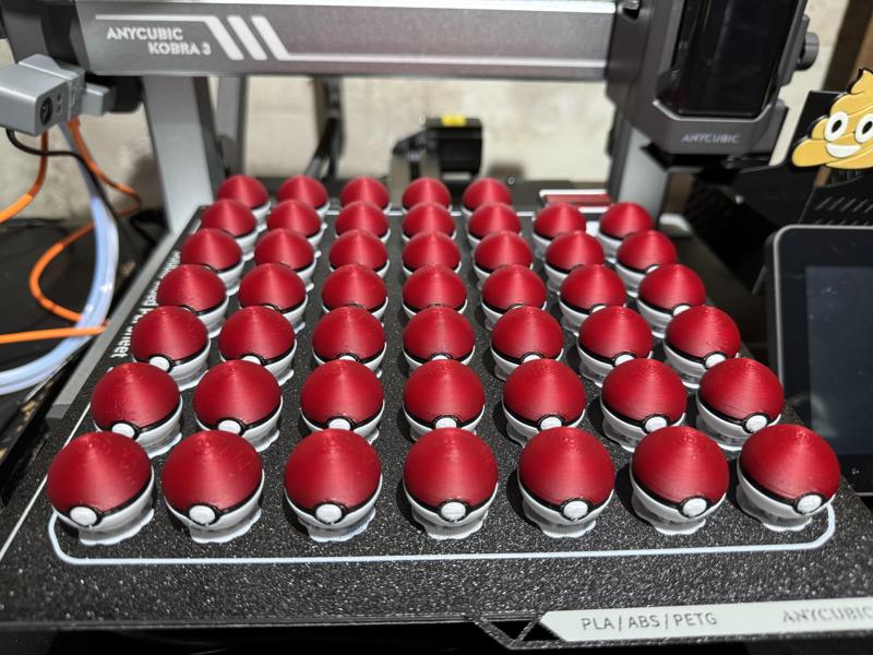 Pokeball - no keychain loop