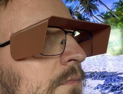 SunShade Visor - for glasses