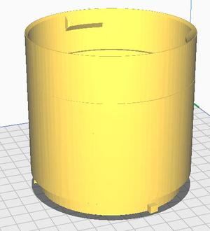 final hidroponics module for popular lid connection