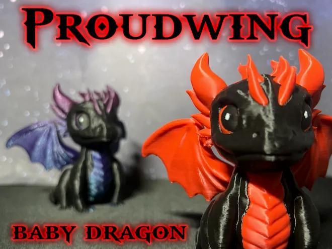 "Proudwing" the Majestic Dragon