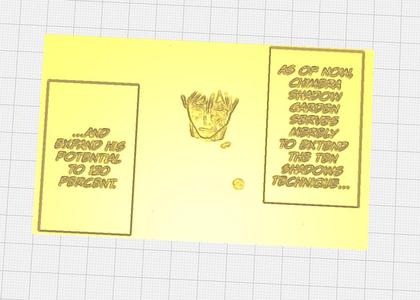 Megumi Fushiguro Lithophanes