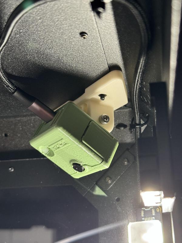 Prusa enclosure camera angle mount