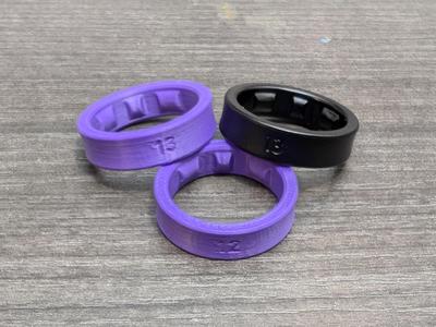 Unofficial Samsung Galaxy Ring Sizing Kit, North American sizing standard