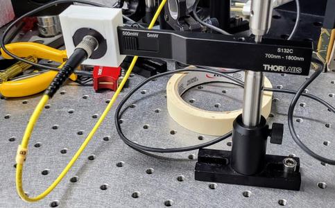 Optical fiber adapter for power meter S132C and alikes