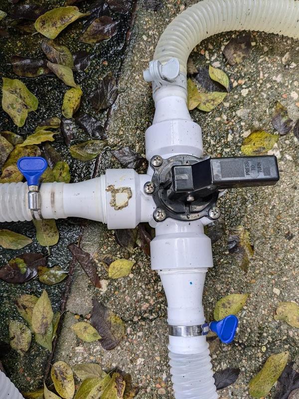 Intex 1+1/4" Male to PVC 1+1/2" Threaded Male adapter