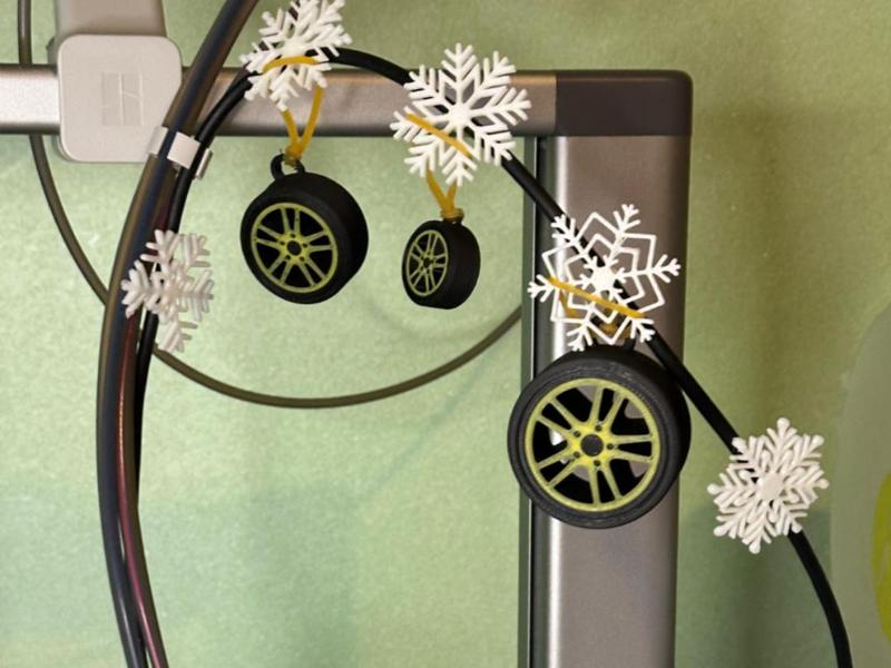 Sparco Christmas tree circle