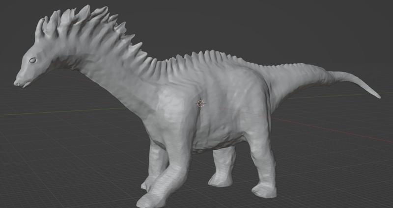Amargasaurus dinosaur