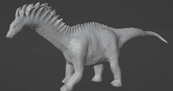 Amargasaurus dinosaur