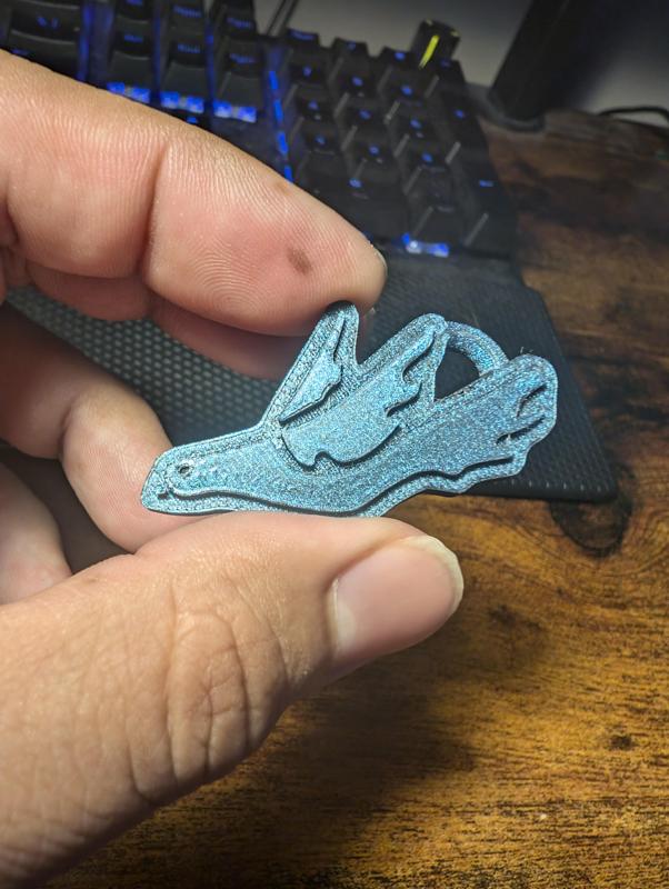 Thursday Dove Keychain