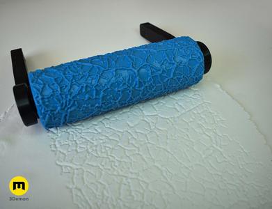 Texture Rollers Dragon and Fish Scales #10