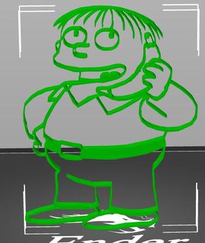 ralph wiggum wall decoration