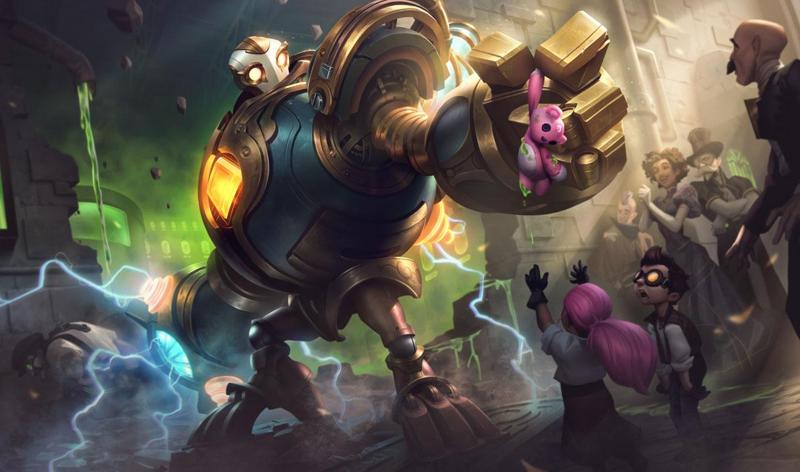 Victorious Blitzcrank - 12 Variant Print Pack (League of Legends)
