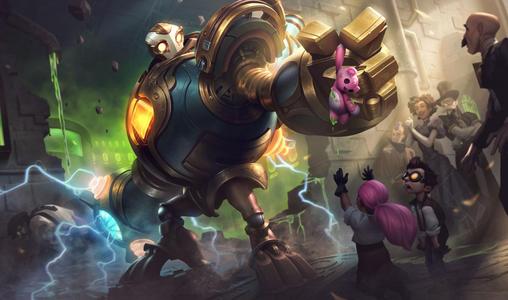 Victorious Blitzcrank - 12 Variant Print Pack (League of Legends)
