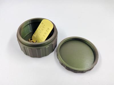 Threaded Geocache and Treasure Hunt Containers, Also Great for Organizing