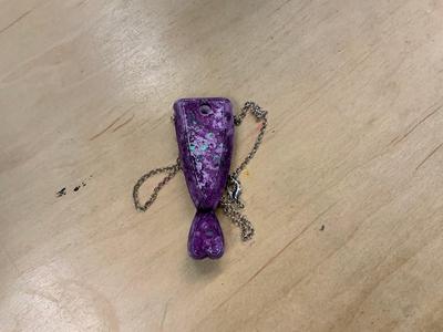 mermaid tail necklace
