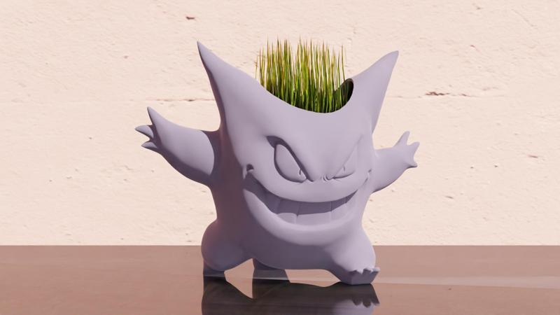 Gengar - Pokemon Pot Plant