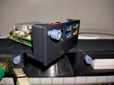 RaspberryPi 5 /w PINEBERRY PI HatDrive! Bottom