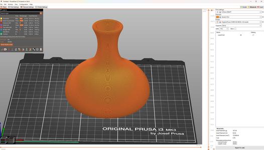 Easy to print vase