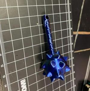 Meteor Hammer Keychain, Pegasus Meteor Hammer