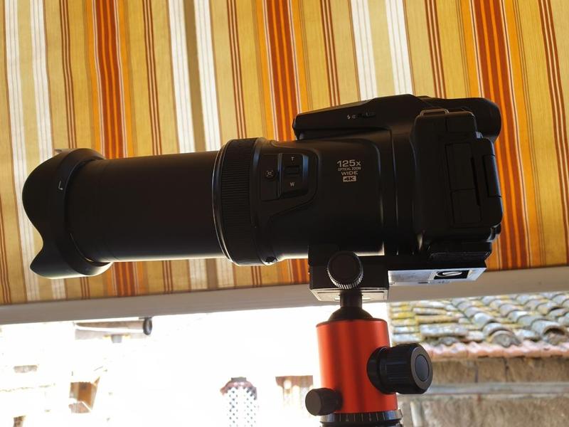 NIKON P1000 tripod support