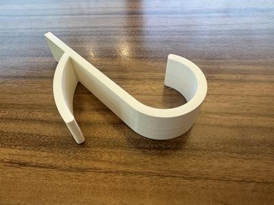 Hook for towel radiator / heated towel rail