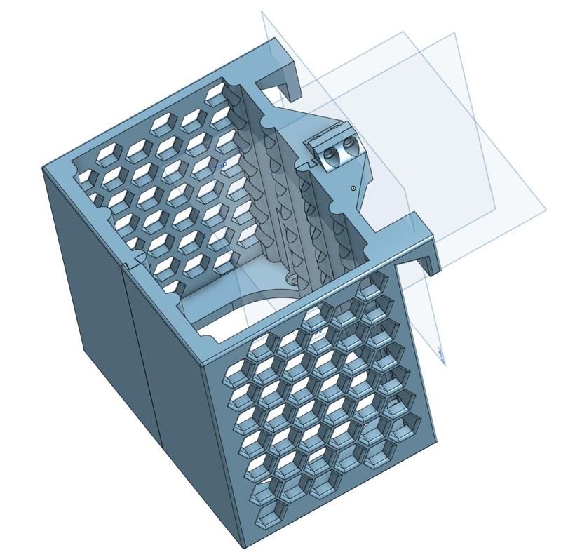 SilverStone ALTA G1M JBOD backpack + general purpose JBOD shelf