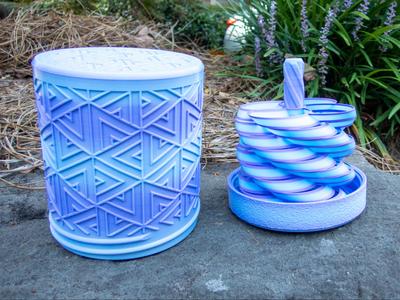 Carry Case & Display for Toroidal Rings/Propellers