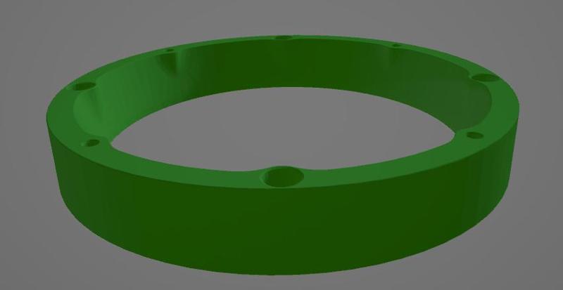 6.5in - CAR SPEAKER 1in SPACER