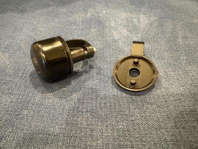 Clapper for standard spring-clapper bike bell