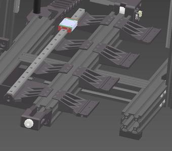 MGN12 linear rail mount for 2020/2040
