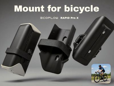 Ecoflow RAPID Pro X bicycle mount