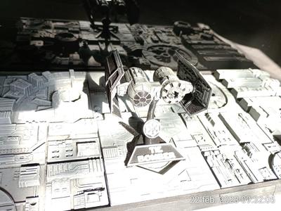 1,100th scale Tie Bomber in HD for easy printing and FDM post-processing