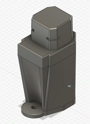 Zius BK2s to Nerf Stock Adapter - DONT USE