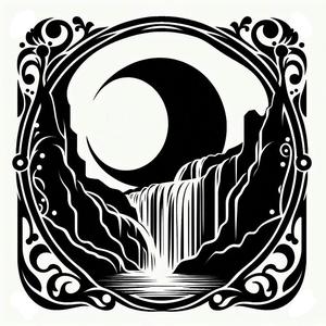 Waterfall tag (two colours)